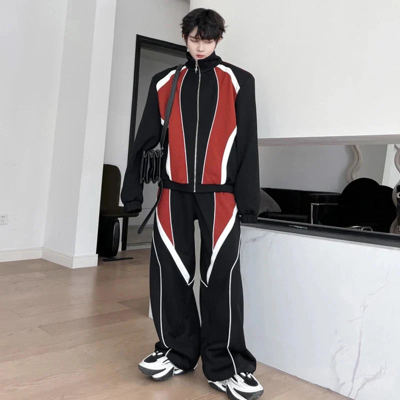 Threebooy Men's Chromatic Triad Sweatsuit Set