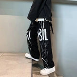 Threebooy Long Straight Stylish Trousers for Men Low Price Fashion 2024 Classic New In Y2k Korean Style Sale Streetwear Casual Pants Man