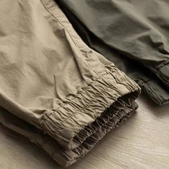 Threebooy 2025 Ice Silk Pants Men's Summer Thin Breathable Quick-drying Fishing Pants Sun Protection Outdoor Wear-resistant Sports Pants