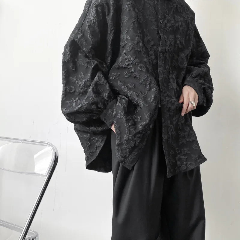 Threebooy Spring Autumn Women's Lazy Loose Long Sleeve Casual Harujuku Business Solid Shirts And Blouses