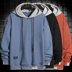 Threebooy Men Hoodies Harajuku Hip Hop Sweatshirt Casual Oversized Hoodie Men Hooded Pullover Tops 2021 Mens Sportswear Hoodies Clothing