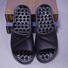 Threebooy  Plus Big Size 49 50 51 52 Indoor Bathroom Slippers for Men Women Shower Shoes with Holes Slides Outdoor Badslippers Beach Summer