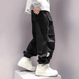 Threebooy Korean Cargo Pants Men Japanese Streetwear Oversize Sweatpants Harajuku Casual Joggers Kpop Trendy Trousers Hip Hop