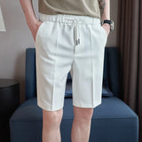 Threebooy  Men Summer High Quality Casual Shorts/Male Loose Elastic Waistline Harlan Shorts New Style Beach Shorts