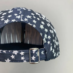 Threebooy  Shiny Letter Trend Star Men Women Baseball Hats Cotton Classic Breathable Streetwear Reflective Fashion Sport Hip Hop Caps