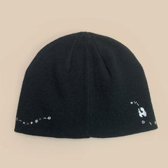 Threebooy  Korean Star Letters Embroidery Knitted Hats PNew Men Women ersonal Warm Sweet Cool Fashion Simple Versatile ins Casual Beanies