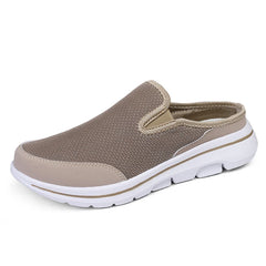 Threebooy  Big Size 47 48 49 Summer Men Women Half Shoes Slippers Slip On Shoes Mesh Breathable Soft Comfortable Dropshipping