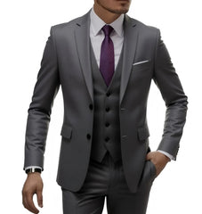 Threebooy  Fashion Men Suit Men Business Casual Simple Professional Suit Mens Clothes