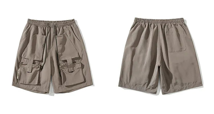 Threebooy Mens Summer Cargo Shorts Multi Pocket Casual Outdoor Sports Workwear Lightweight Comfortable Hiking Shorts Trendy Fashion