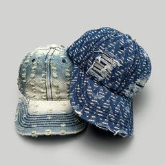 Threebooy  Retro Broken Style Baseball Hats New Men Women Casual Sunshade American Style Versatile Personal ins Fashion Street Peaked Caps
