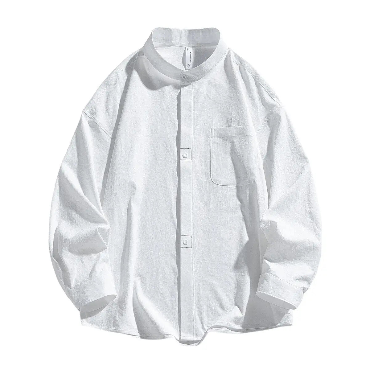 Threebooy Protection Fishing Shirts Men's Stand collar Quick Dry Long Sleeve Shirts Mesh Breathable Hiking thin jacket spring summer