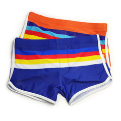 Threebooy  Mens Swimsuit Swim Trunks Strip Swimwear Surf Beach Shorts Quick Dry Brief Boxer Bathing Suits Beachwear Boardshort Underwear
