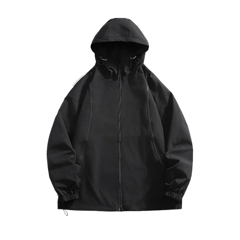 Threebooy Man Hoodie Loose Fitting Men's Clothing Men Spring Jackets Men's Korean Style Clothes Outerwear Popular Hooded Coats Models