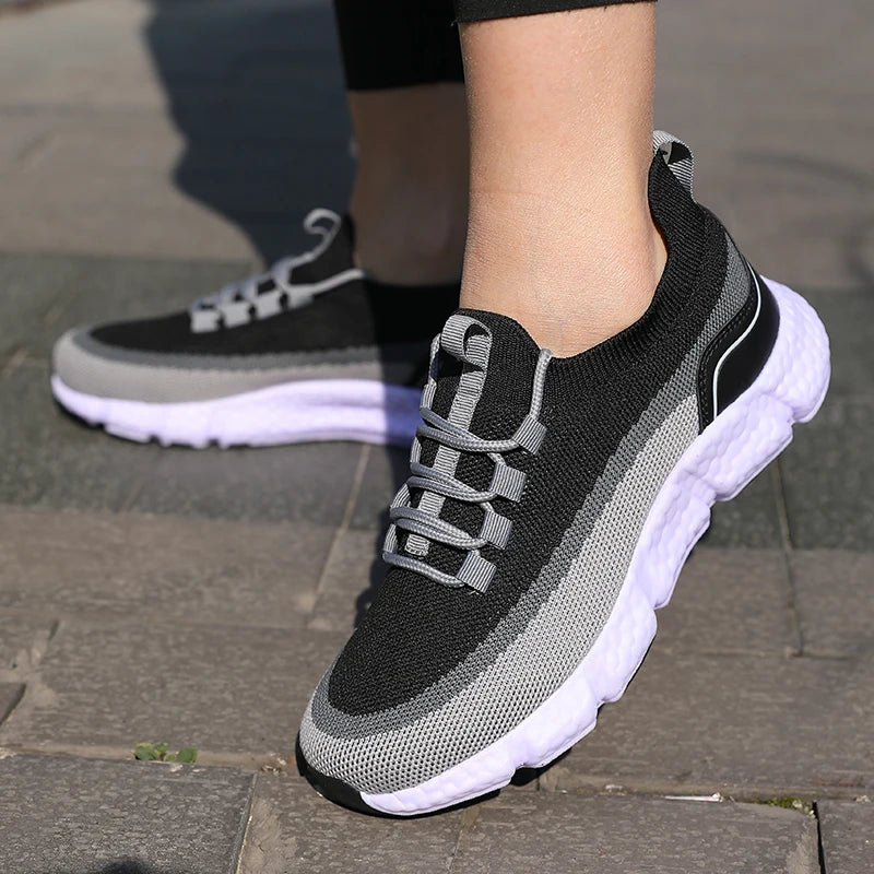 Threebooy  New Summer Soft Sole Running Shoes Women Mesh Breathable Casual Shoes Comfortable Fashion Multifunctional Outdoor Sports Shoes