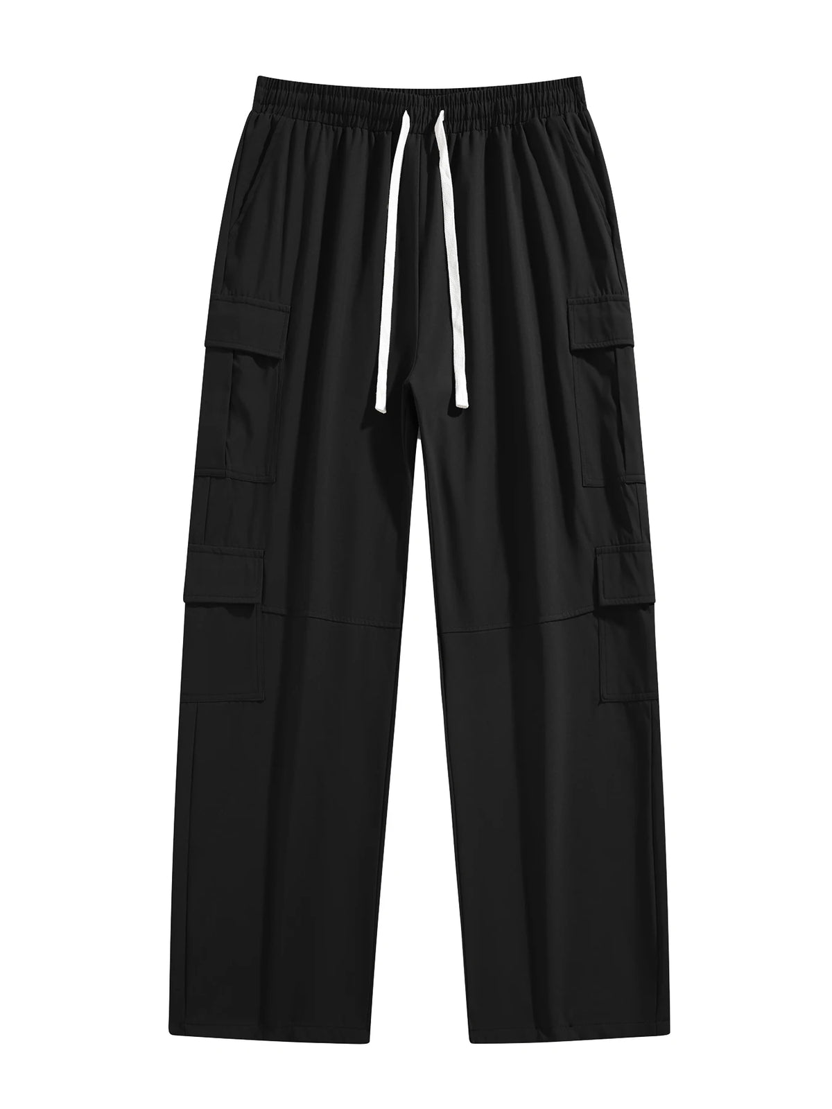 Threebooy  Autumn and Winter New Large Size Men's Versatile Casual Workwear Multi-Pocket Work Pants Outdoor Dining Casual Pants