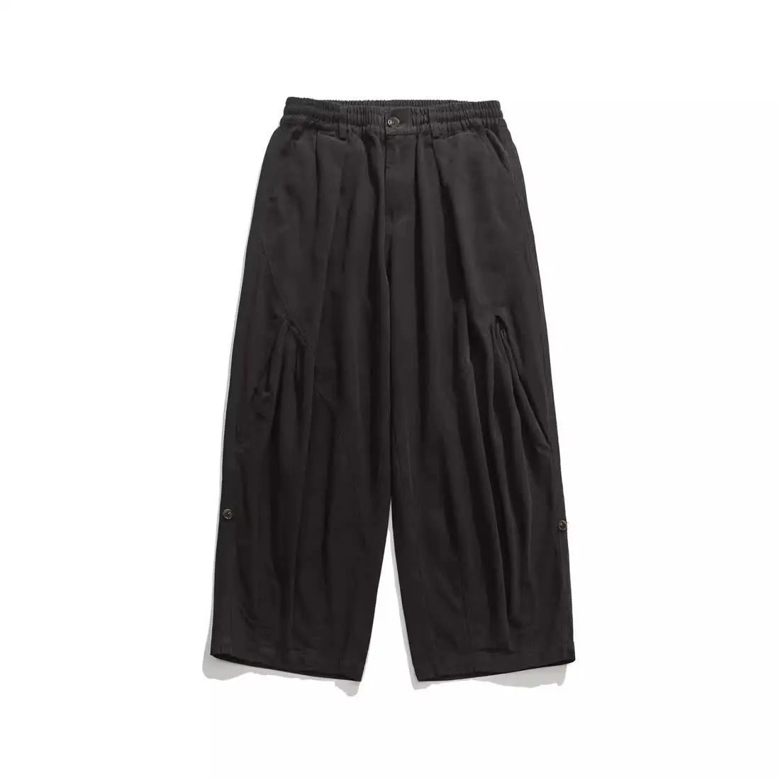 Threebooy  Harajuku Pants Man Baggy Pants Wide Leg Sweatpants Vintage Casual Straight Trousers Streetwear Cotton Japanese Summer