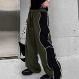 Threebooy Hippie Wide Loose Baggy Straight Summer Casual Pants Man Hip Hop Trousers for Men Thin Mens Clothing Harajuku Fashion New in Y2k