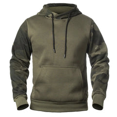 Threebooy New Men's Camouflage Color matching Big Size Hoodies Sweatshirts Men Sweatshirt Solid Color Man Hoody Sweatshirts For Male