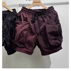 Threebooy  Quick Dry Five Inch Men's Shorts Casual Four Inch Leisure Men's Shorts Workwear Sporty Summer New Arrival Straight Leg Fit