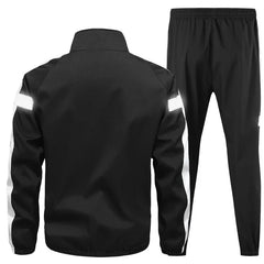 Threebooy  Men's Spring Autumn New 2 Piece Tracksuit Set Reflective Logo Casual Running Sportswear Couple Outfits for Outdoor Jogging Wear