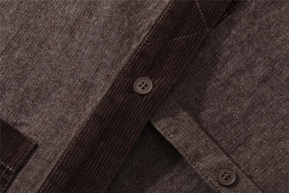 Threebooy Vintage Patchwork Cargo Jackets Mens Japan Style Multiple Pockets Cardigan Kimono Harajuku Loose Casual Cotton Coats Male