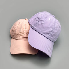 Threebooy  Solid Quick Drying Baseball Hats Simple New Unisex Sports Breathable Street Sunshade Outdoor Versatile Fashion Retro Peaked Caps