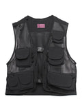 Threebooy  Techwear Black Cargo Biker Vest Without Sleeve Tank Tops Men Sleeveless Top Men  Clothing Japanese Streetwear Hip Hop