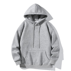 Threebooy 5 Color Autumn Hoodies Men Fashion Hooded Sweatshirt Men Streetwear Hip Hop Loose Pullover Hoodie Mens Pocket Hoody M-3XL