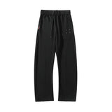 Threebooy Baggy Black Oversize Men's Cargo Pants Spring Autumn Straight Wide Leg Trousers aggy Streetwear Sport Sweatpants 5XL