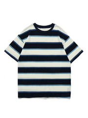 Threebooy Men's Vintage Striped Tee